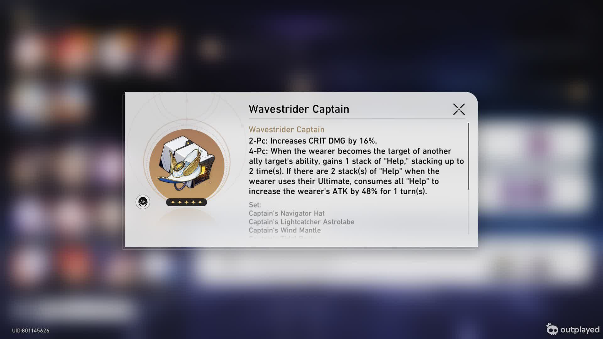 Best Relic (Image via Sportskeeda Gaming, HoYoverse)